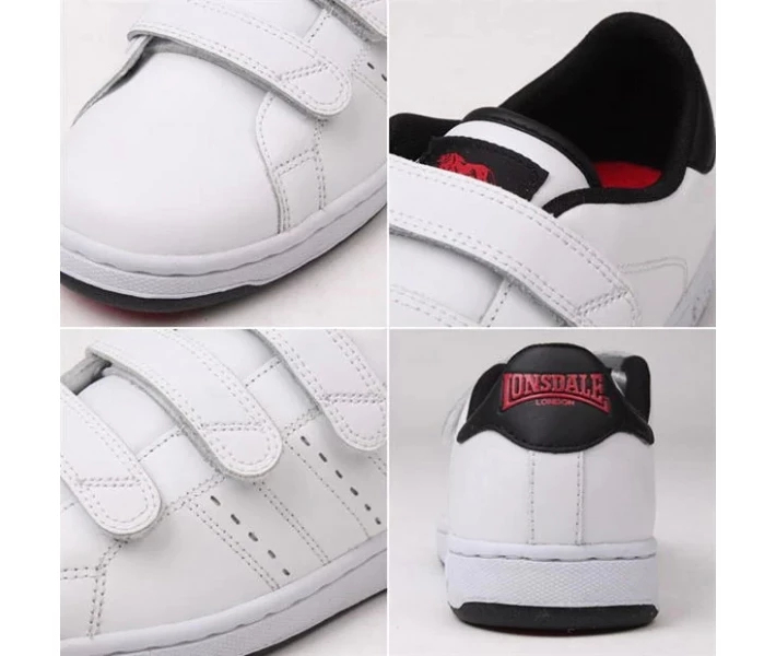 Фото - чоловічий кросівок Кросівки Lonsdale Leyton White/Black 44