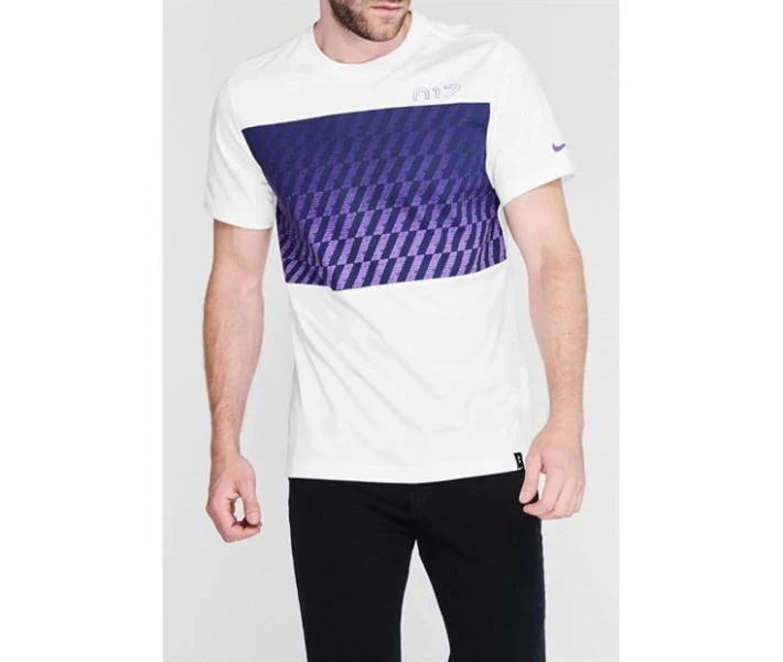 Фото - чоловічу футболку Футболка Nike Tottenham Hotspur Crest 2019 2020 White XL