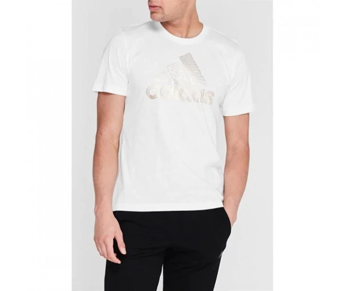 Фото - чоловічу футболку Футболка adidas BOS Foil White M