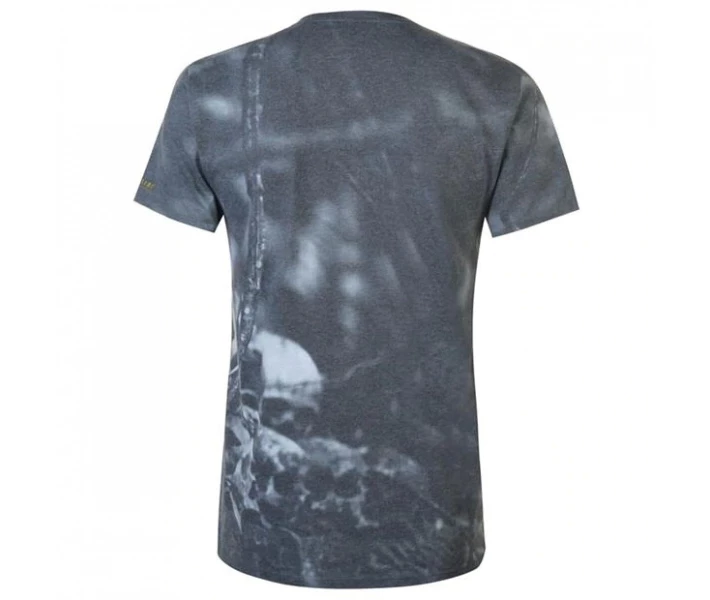 Фото - чоловічу футболку Футболка Firetrap Blackseal Sub Skull Washed Black S