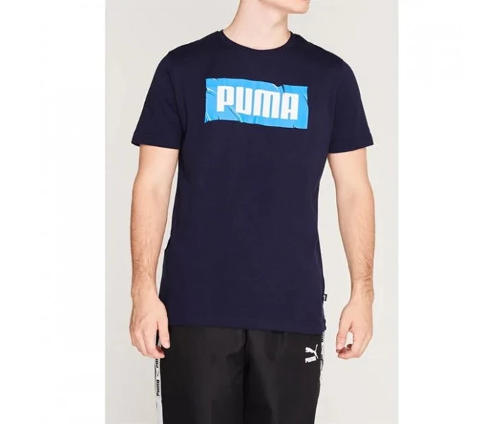 Фото - чоловічу футболку Футболка Puma World QT Navy XL