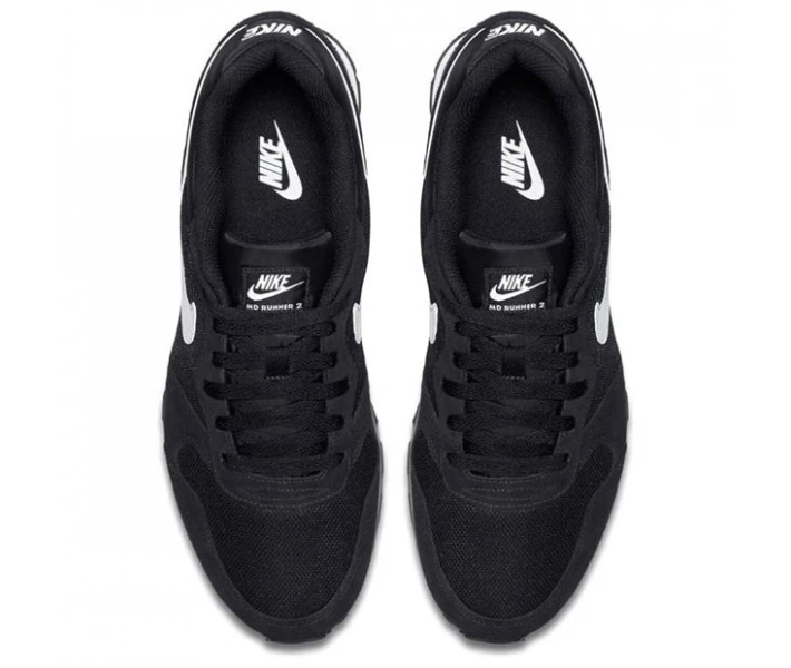 Фото - чоловічий кросівок Кросівки Nike MD Runner Textile Black/White 43