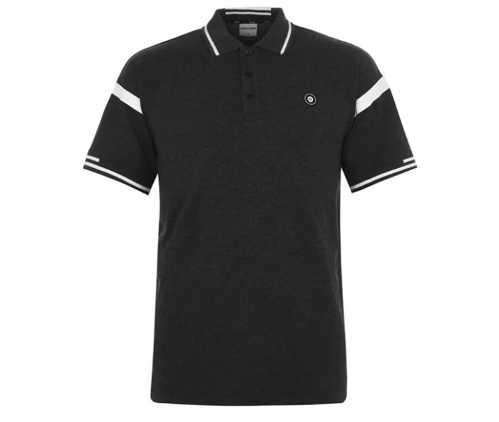 Фото - чоловіче поло Поло Jack and Jones Core Luke Black Mel S