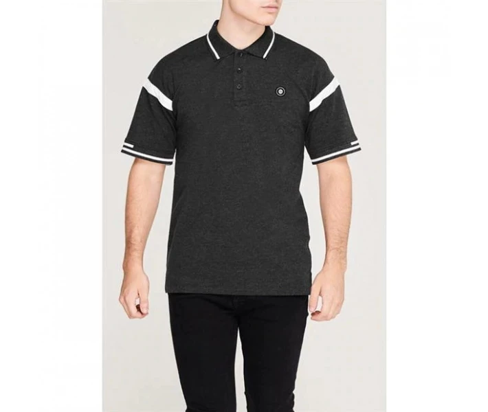Фото - чоловіче поло Поло Jack and Jones Core Luke Black Mel S