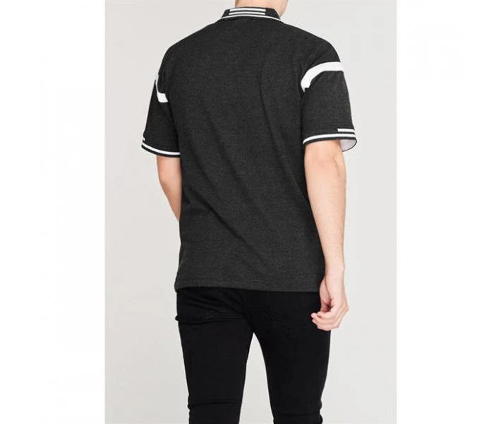 Фото - чоловіче поло Поло Jack and Jones Core Luke Black Mel S
