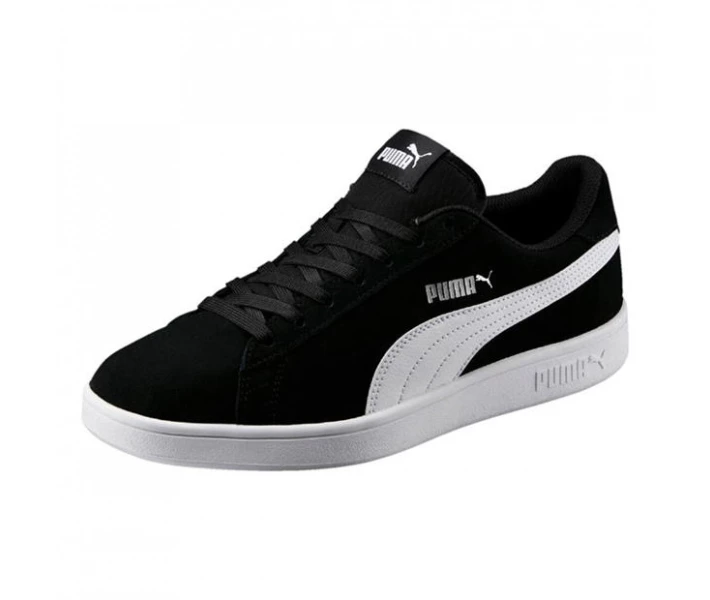 Фото - чоловічий кросівок Кросівки Puma Smash V2 Suede Black/White 44.5