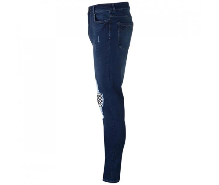 Фото - чоловічі джинси Джинси No Fear Check Knee Dark Wash 32W 30L