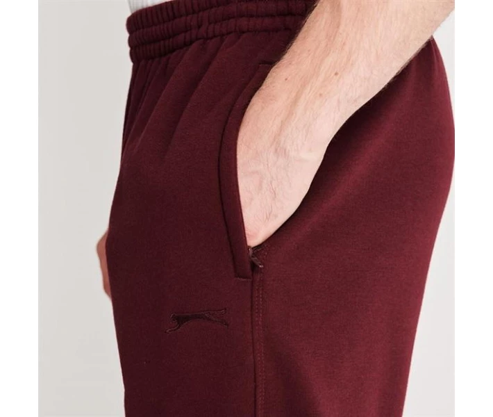 Фото - чоловічі спортивні штани Спортивні штани Slazenger Cuffed Fleece Wine M