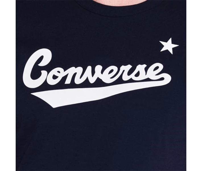 Фото - чоловічу футболку Футболка Converse Nova Logo Obsidian 467 S