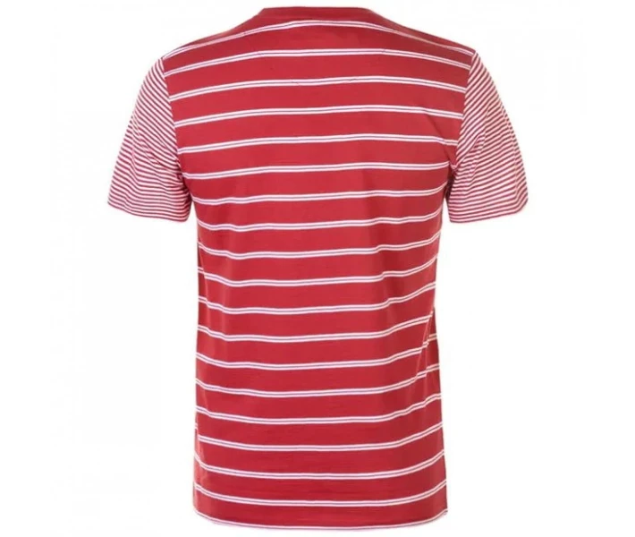 Фото - чоловічу футболку Футболка Pierre Cardin 2 Stripe Red XXL