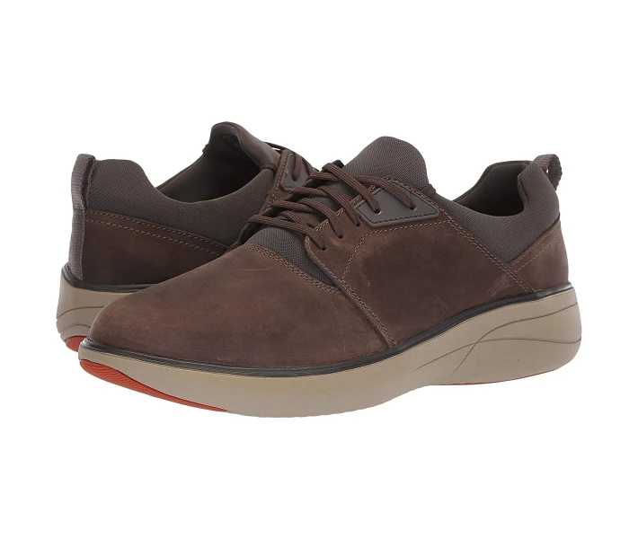 Фото - чоловічий кросівок Кросівки Clarks Un Rise Lo Taupe Leather 42.5