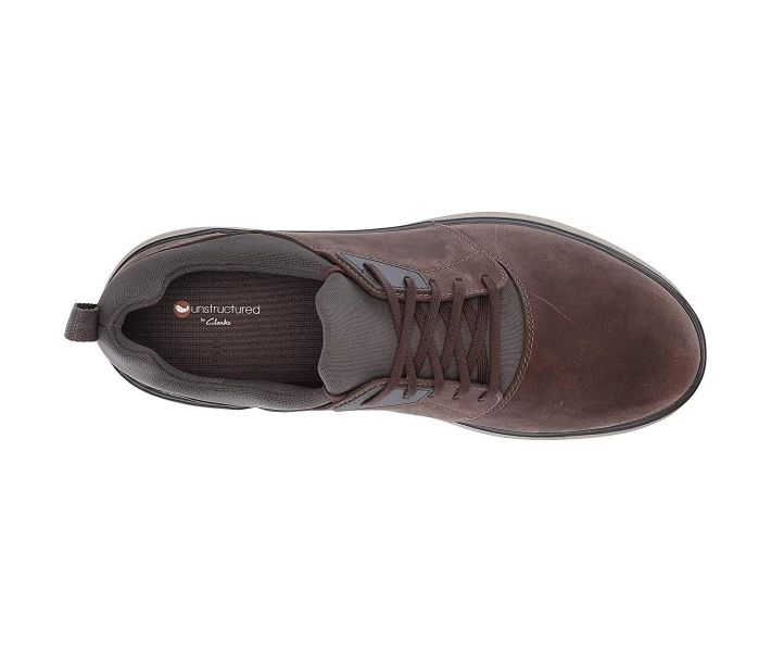 Фото - чоловічий кросівок Кросівки Clarks Un Rise Lo Taupe Leather 42.5