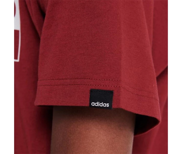 Фото - чоловічу футболку Футболка adidas New Box Linea Maroon/Grey XL
