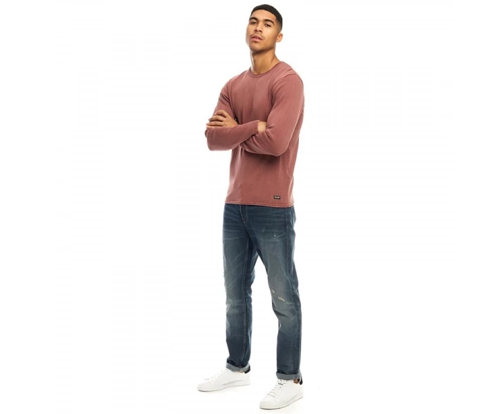 Фото - чоловічий джемпер Джемпер ONLY & SONS Garson 12 Wash Neck Rose Taupe Dusky Pink XS