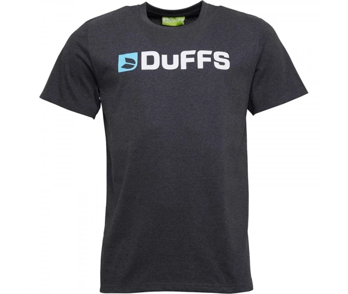Фото - чоловічу футболку Футболка DuFFS Horizontal Logo Charcoal Marl Charcoal Marl S