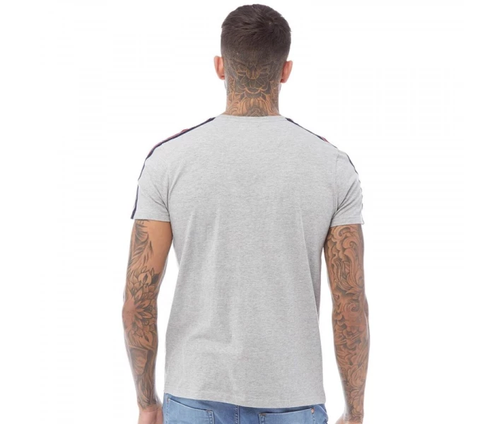 Фото - чоловічу футболку Футболка Brave Soul Garza Grey Marl Light Grey Marl XS