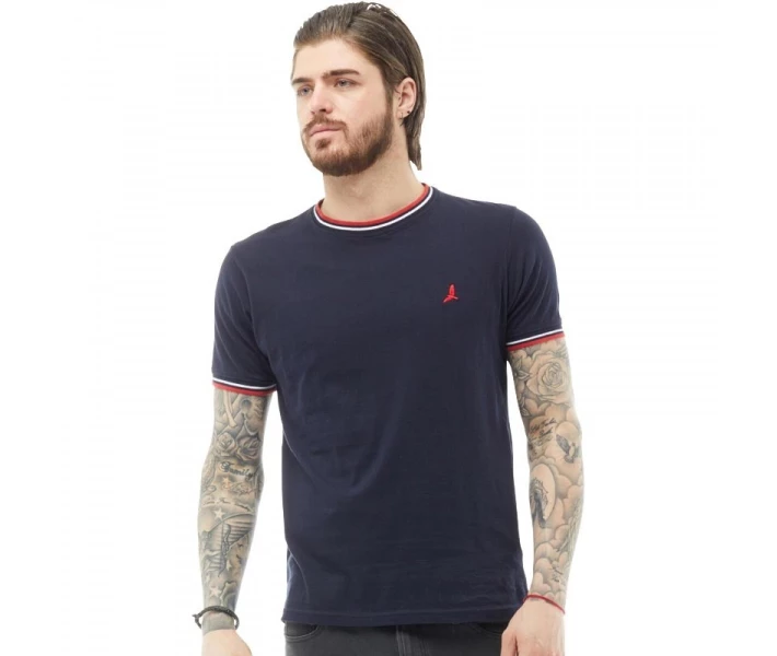 Фото - чоловічу футболку Футболка Brave Soul Federer Rich Navy Navy XS