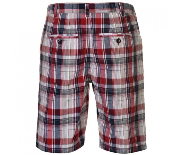 Фото - чоловічі шорти Шорти Pierre Cardin Check Red Check S