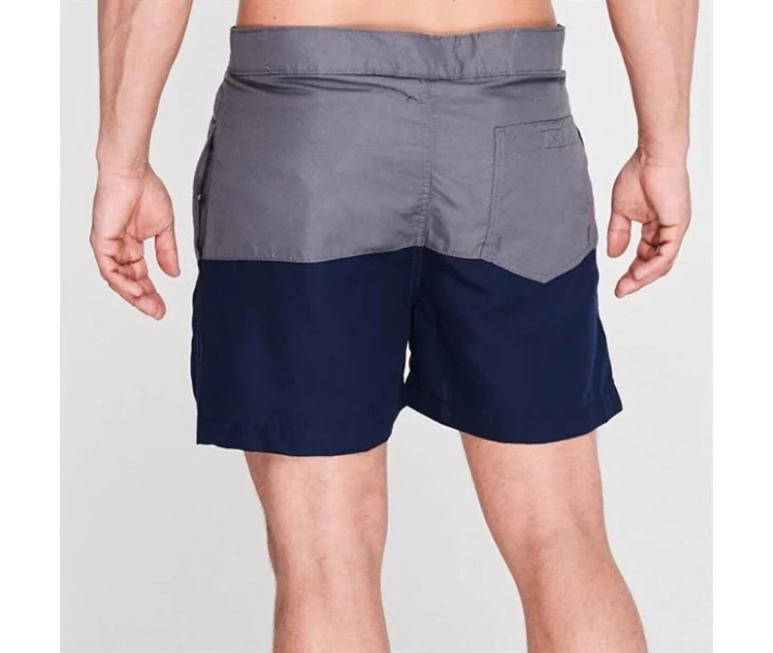 Фото - чоловічі шорти Шорти для плавання Pierre Cardin Cut and Sew Charcoal/Navy S