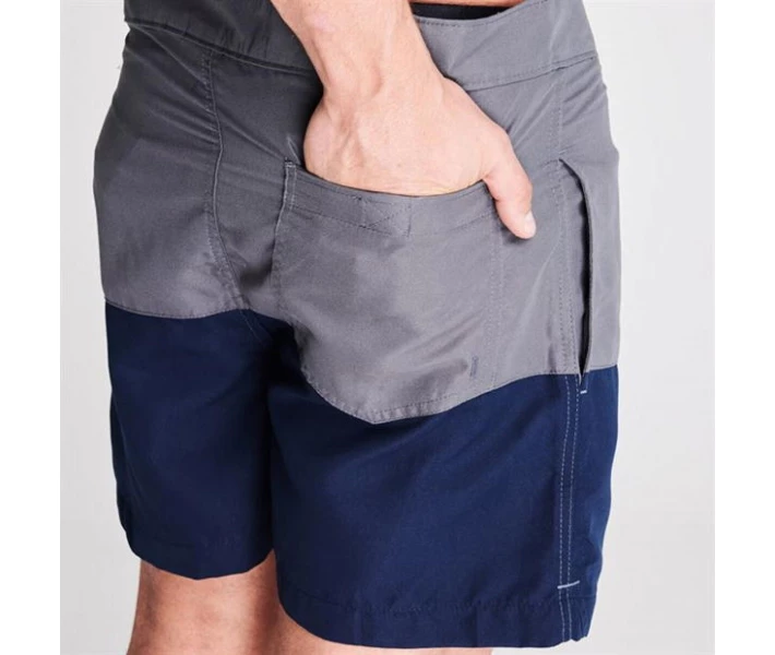 Фото - чоловічі шорти Шорти для плавання Pierre Cardin Cut and Sew Charcoal/Navy S