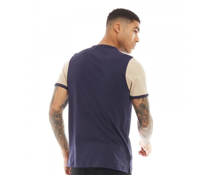 Фото - чоловічу футболку Футболка LUKE 1977 Ringer Navy/Stone Navy L