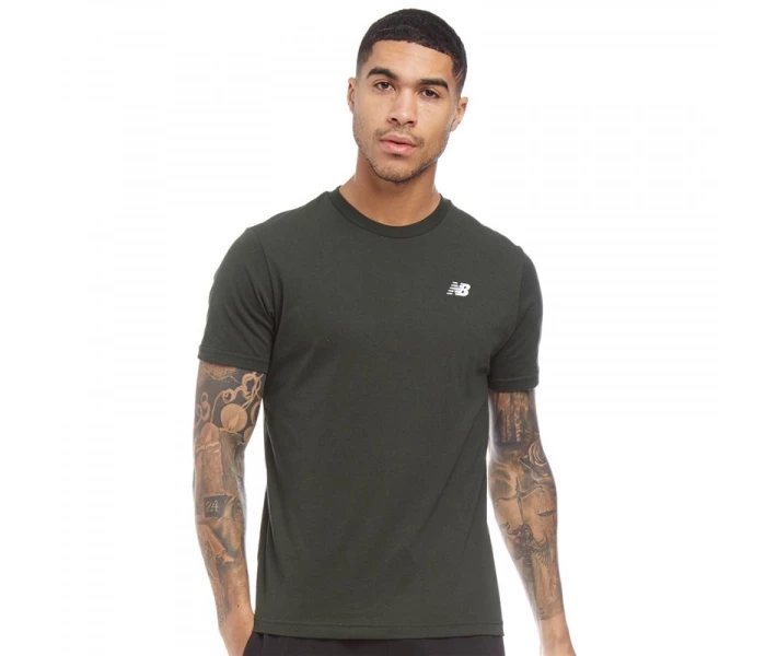 Фото - чоловічу футболку Футболка New Balance Back Logo Graphic Army Green Dark Khaki S