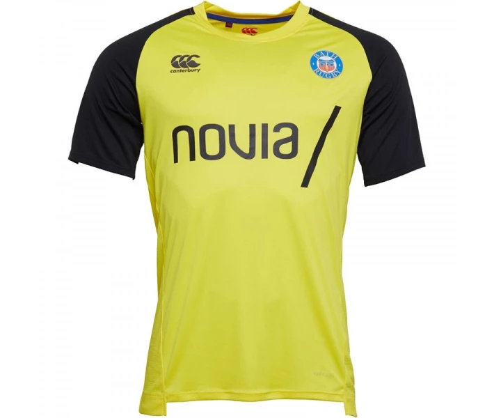 Фото - чоловічу футболку Футболка Canterbury Bath Rugby VapoDri+ Superlight Top Vibrant Yellow Bright Yellow M