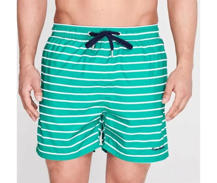 Фото - чоловічі шорти Шорти для плавання Pierre Cardin Stripe Green/Whie/Navy S