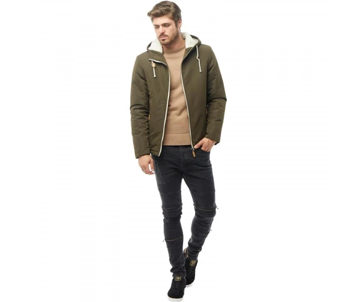 Фото - куртку мужскую Куртка Brave Soul Skagen Padded Hooded Khaki Khaki L