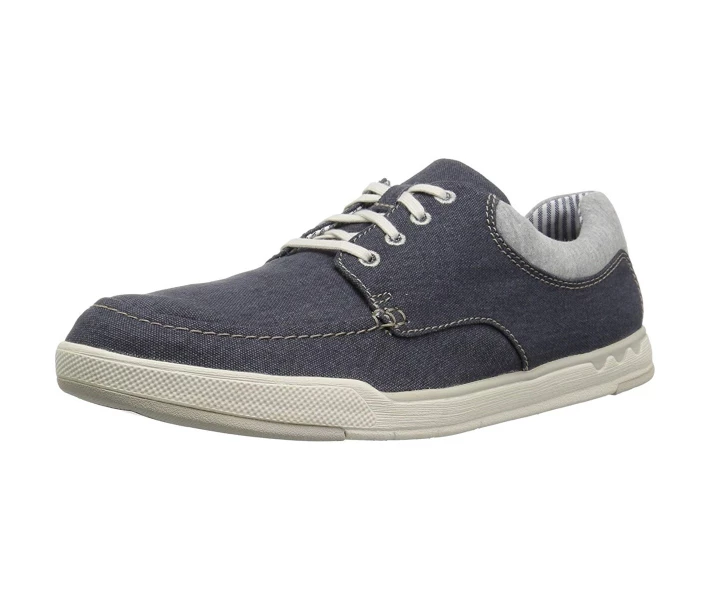 Фото - чоловічий кросівок Кросівки Clarks Step Isle Lace Navy Canvas 44