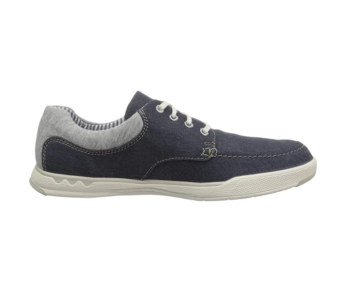 Фото - чоловічий кросівок Кросівки Clarks Step Isle Lace Navy Canvas 44