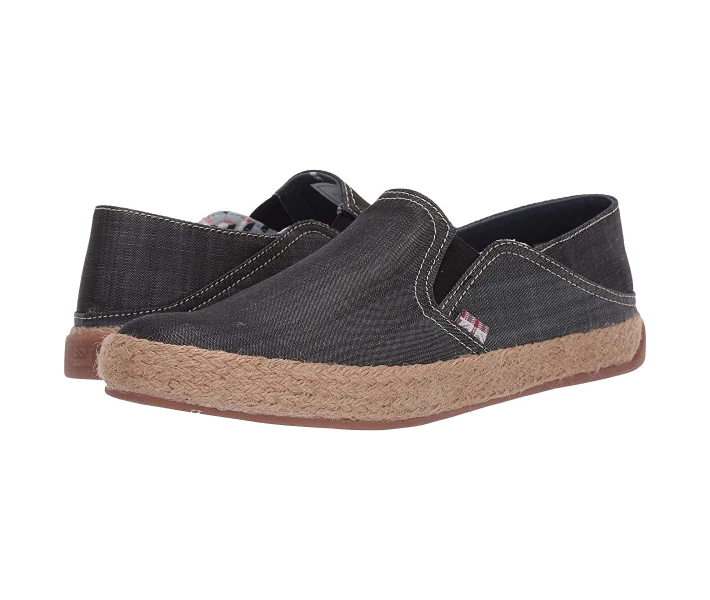 Фото - чоловічий сліпон Сліпони Ben Sherman Prill Heel Slip Black Linen 41