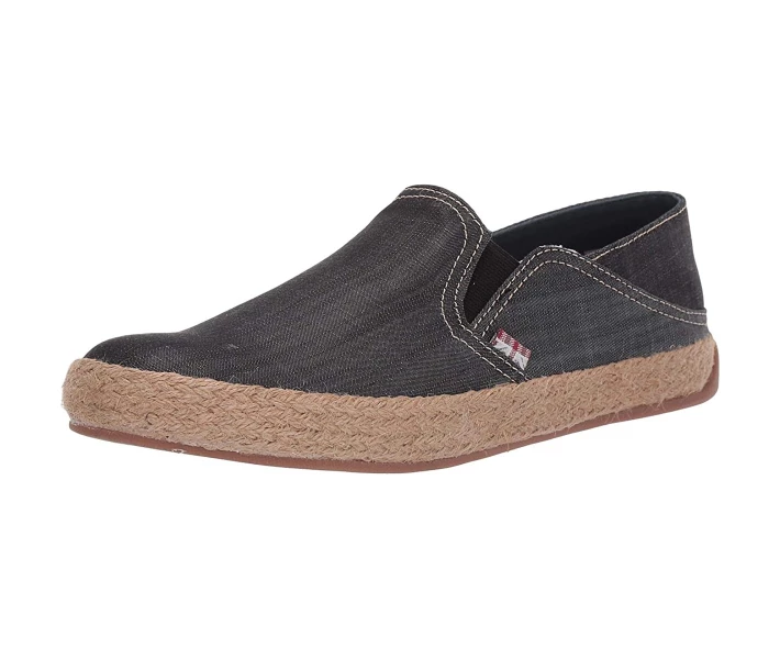 Фото - чоловічий сліпон Сліпони Ben Sherman Prill Heel Slip Black Linen 41