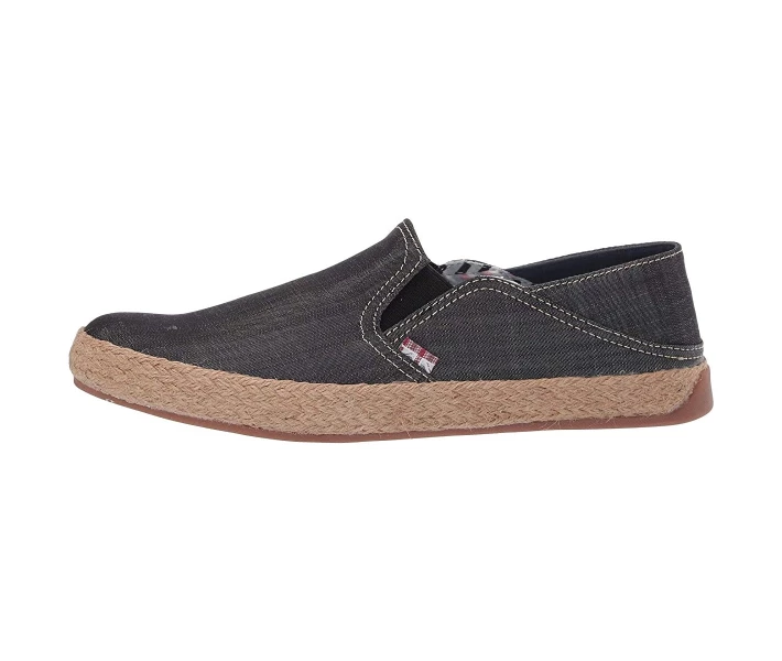 Фото - чоловічий сліпон Сліпони Ben Sherman Prill Heel Slip Black Linen 41