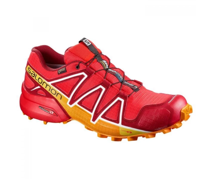 Фото - чоловічий кросівок Кросівки Salomon Speedcross 4 GTX Fiery Red 44.5