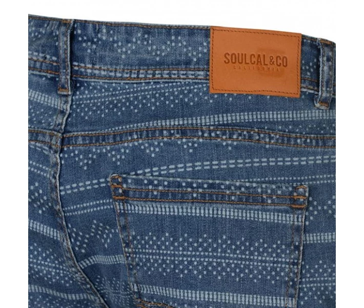 Фото - чоловічі шорти Шорти SoulCal Aztec Mid Wash M
