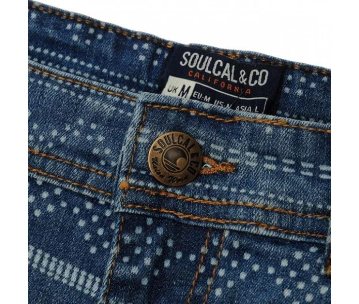 Фото - чоловічі шорти Шорти SoulCal Aztec Mid Wash M