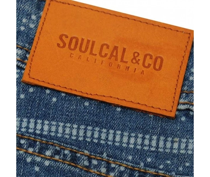 Фото - чоловічі шорти Шорти SoulCal Aztec Mid Wash M