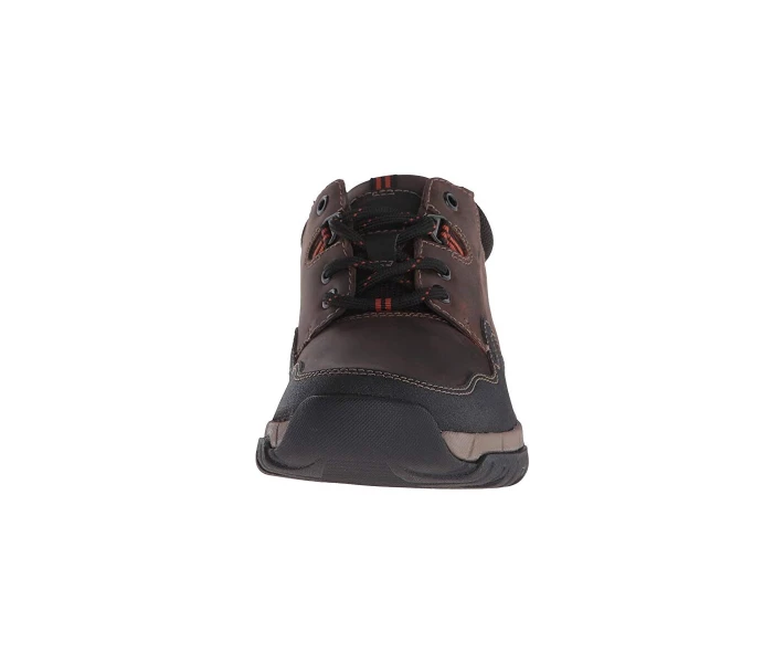 Фото - чоловічий кросівок Кросівки Clarks Walbeck Edge Brown Waterproof Leather 46
