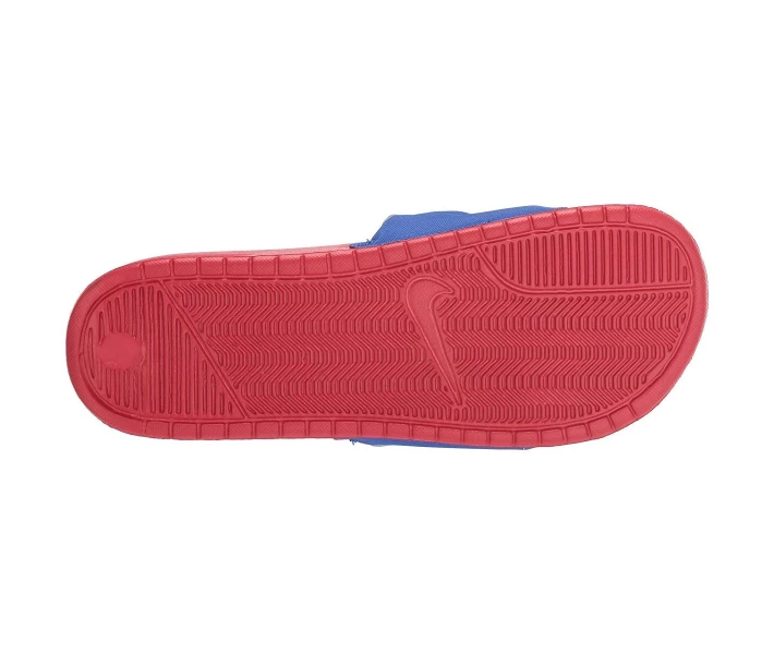 Фото - чоловічий шльопанець Шльопанці Nike Benassi JDI Fanny Pack Slide Bright Crimson/Royal/White 44