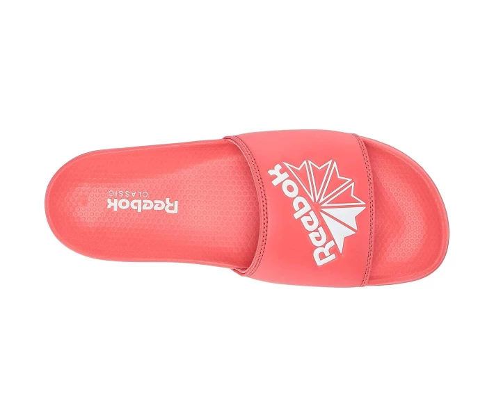 Фото - чоловічий шльопанець Шльопанці Reebok Classic Slide Bright Rose/White/Diagnol Starcrest 45.5
