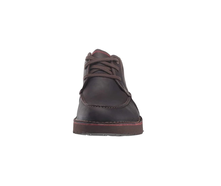 Фото - чоловічу туфлю Туфлі оксфорди Clarks Vargo Vibe Dark Brown Leather 47