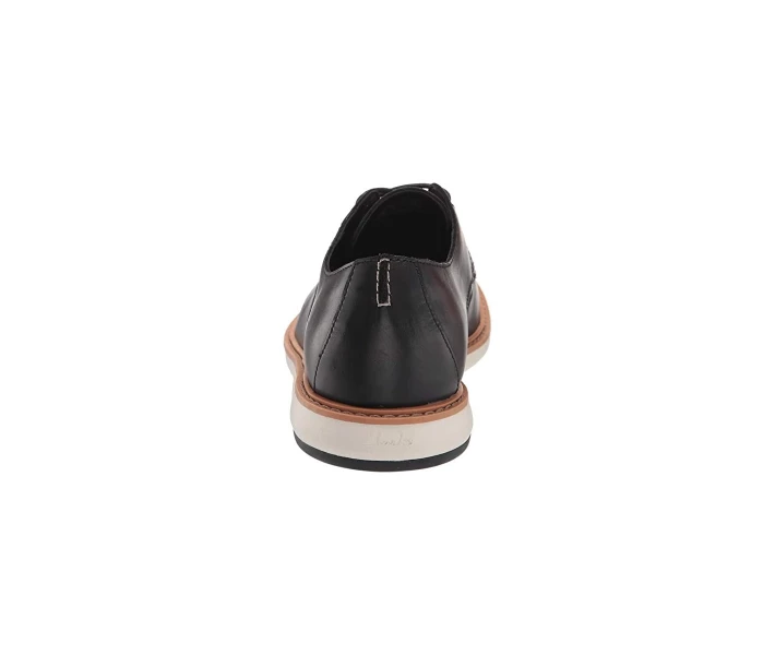 Фото - чоловічу туфлю Туфлі оксфорди Clarks Draper Lace Black Leather 42.5