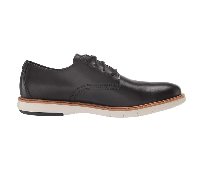 Фото - чоловічу туфлю Туфлі оксфорди Clarks Draper Lace Black Leather 42.5