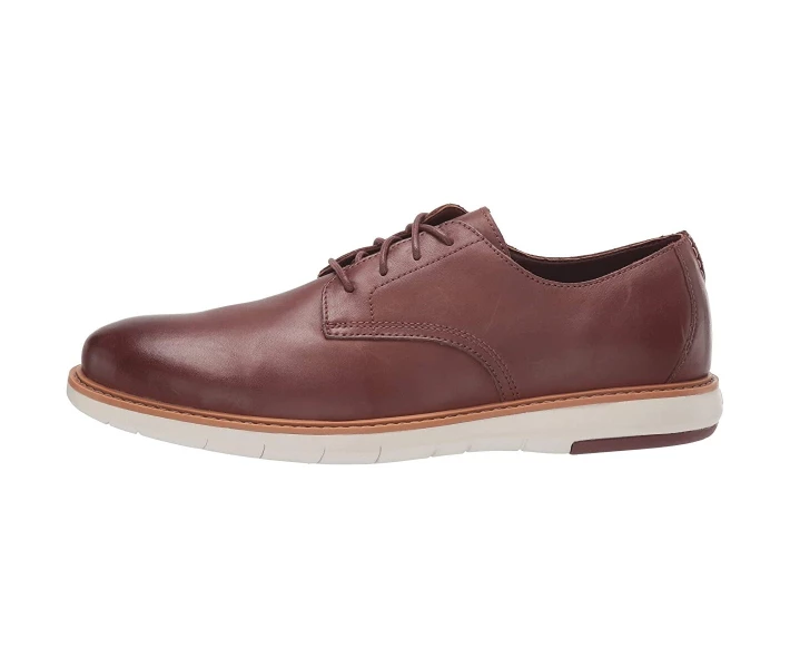 Фото - чоловічу туфлю Туфлі оксфорди Clarks Draper Lace Mahogany Leather 40