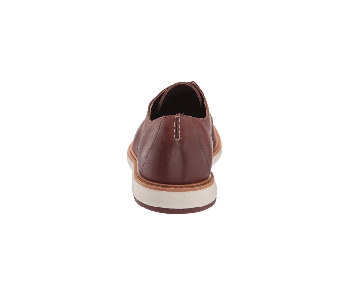 Фото - чоловічу туфлю Туфлі оксфорди Clarks Draper Lace Mahogany Leather 40