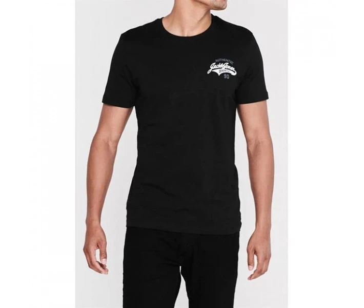 Фото - чоловічу футболку Футболка Jack and Jones Core Heritage Black S