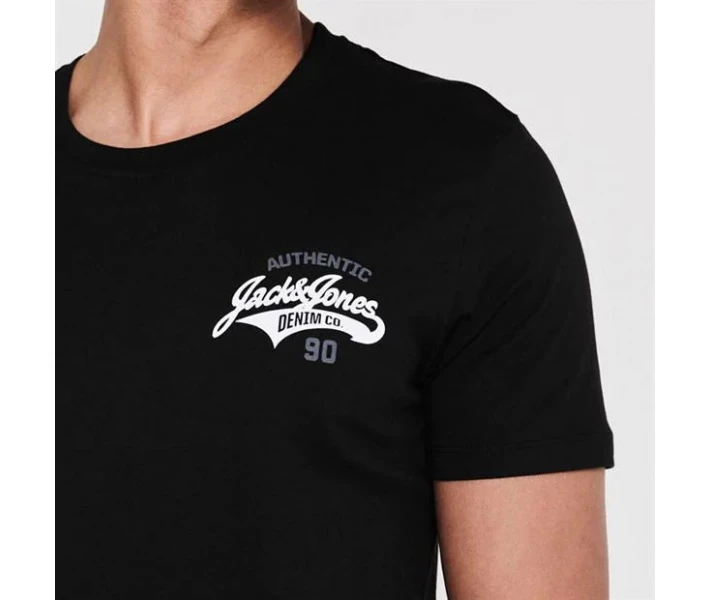 Фото - чоловічу футболку Футболка Jack and Jones Core Heritage Black S