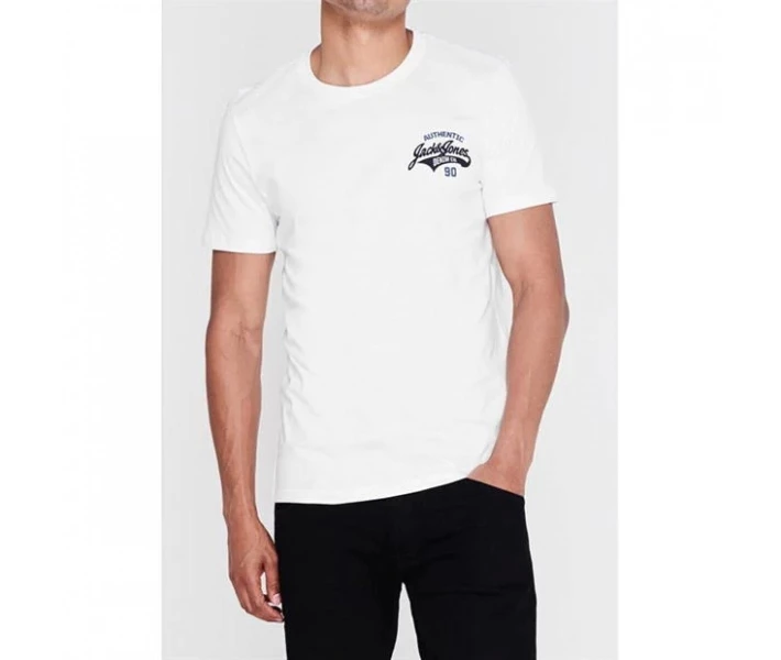 Фото - чоловічу футболку Футболка Jack and Jones Core Heritage White XL