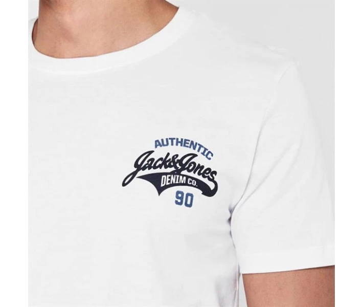 Фото - чоловічу футболку Футболка Jack and Jones Core Heritage White XL